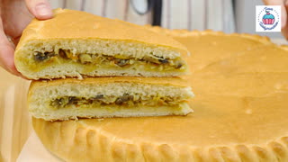 Постный пирог с капустой и грибами * Постный Рецепт