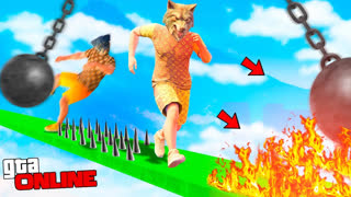 GTA 5 - ЭТОТ СКИЛЛ ТЕСТ НЕВОЗМОЖНО ПРОЙТИ ! ПРОХОДИМ АЗИАТСКИЙ ПАРКУР В ГТА 5 ОНЛАЙН