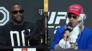 Пресс-конференция перед UFC 296: Эдвардс vs Ковингтон