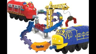 Игрушки ПАРОВОЗИКИ ЧАГГИНГТОН (Chuggington), ПАРОВОЗИК БРЮСТЕР и Уилсон - мультфильм про паровозики